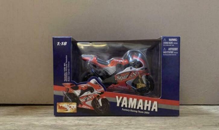 Yamaha YZR-M1 Carlos Checa schaal 1:18, Hobby en Vrije tijd, Modelauto's | 1:18, Nieuw, Motor, Overige merken, Ophalen of Verzenden
