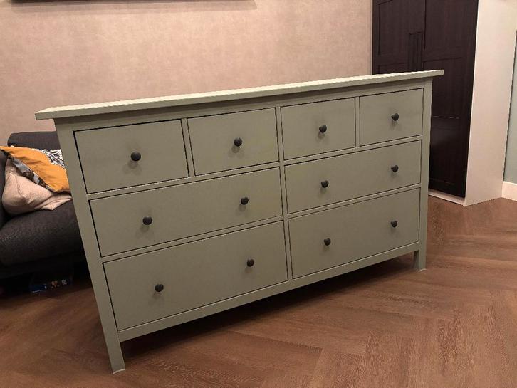 Commode ladenkast IKEA Hemnes 8-lades, Kinderen en Baby's, Kinderkamer | Commodes en Kasten, Gebruikt, Commode, 90 tot 105 cm