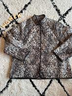 Dames gewatteerde Barbara lebek tussen jas reversible, Ophalen of Verzenden, Gedragen, Maat 46/48 (XL) of groter, Bruin