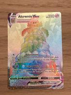 Alcremie Vmax Rainbow, Ophalen of Verzenden, Zo goed als nieuw, Losse kaart