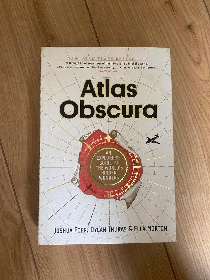 Atlas Obscura - Reisgids Wereldwonderen, Boeken, Reisgidsen, Zo goed als nieuw, Reisgids of -boek, Europa, Overige merken, Ophalen
