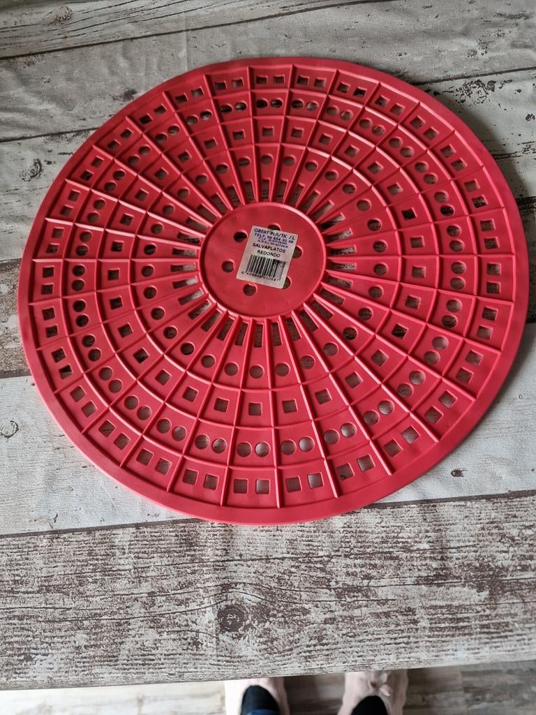 Gootsteenmatje rose, Ophalen of Verzenden, Zo goed als nieuw, Overige materialen, Pot, Bus of Blik