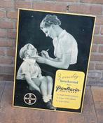 Vintage  Winkel Display Bayer, Ophalen of Verzenden, Gebruikt, Reclamebord