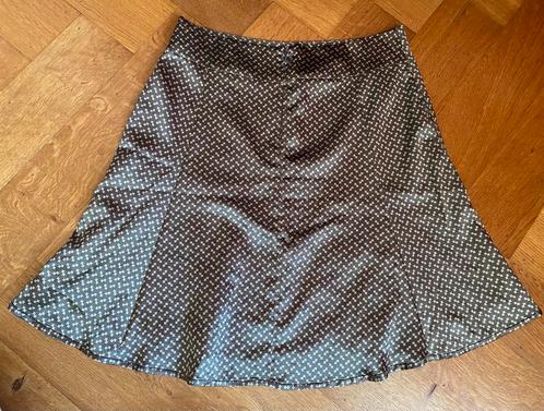 Mooie rok Sissy-Boy, glanzend goudbruin, maat L, Kleding | Dames, Rokken, Zo goed als nieuw, Maat 42/44 (L), Bruin, Boven de knie