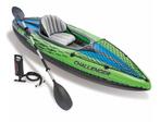 Intex Challenger K1 opblaasbare kajak, Ophalen, Opblaasbaar, Zo goed als nieuw, 1-persoons