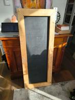Schoolbord in steigerhout 140 x 55, Ophalen, Rechthoekig, 50 tot 75 cm, Minder dan 100 cm
