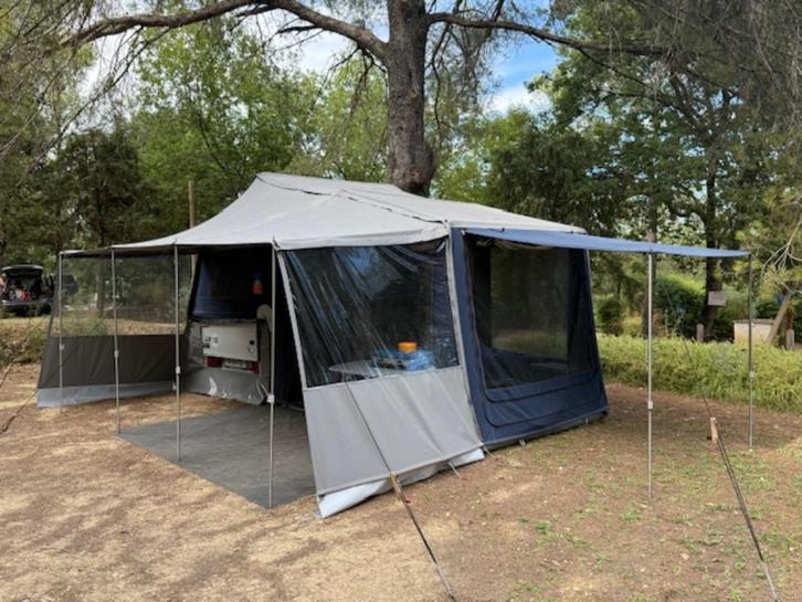 Vouwwagen, Caravans en Kamperen, Vouwwagens, 3DOG, tot en met 4, Meerkleurig, Ophalen