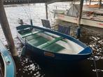 Stalen roeiboot met buitenboordmotor, Watersport en Boten, Ophalen, Gebruikt, Staal, Met motor