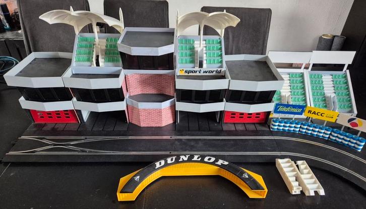Scalextric 1/32 Pitgebouwen, Kinderen en Baby's, Speelgoed | Racebanen, Gebruikt, Onderdelen, Elektrisch, Overige merken, Zelf te bouwen