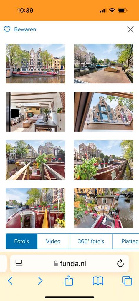 Woonboot te koop met ligplaats Amsterdam, Huizen en Kamers, Woonboten te koop, Amsterdam, D