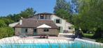 Vakantievilla met privézwembad 9 personen, 4 of meer slaapkamers, Open haard, Landelijk, Dordogne