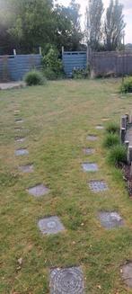Vrolijke stapstenen met print., Ophalen, Gebruikt