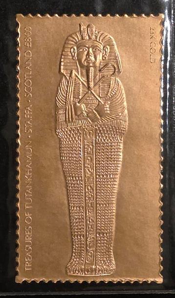 5x gouden zegel Tutankhamum Serie beschikbaar voor biedingen