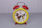 Disney Avronel Mickey Minnie Mouse opwindbare wekker vintage, Ophalen of Verzenden, Mickey Mouse, Zo goed als nieuw, Overige typen