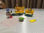 Dierentuin transportwagen Playmobil, Ophalen of Verzenden, Zo goed als nieuw, Complete set