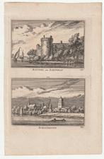 Schoonhoven / Kasteel Liesvelt gravure Ca.1790 Rademaker, Verzenden