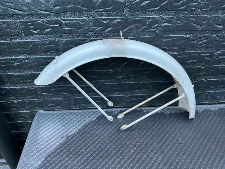 MOBYLETTE SPATBORDEN STANDAARD REMSCHOENEN EMBLEMEN, Fietsen en Brommers, Brommeronderdelen | Oldtimers, Zo goed als nieuw, Overige merken