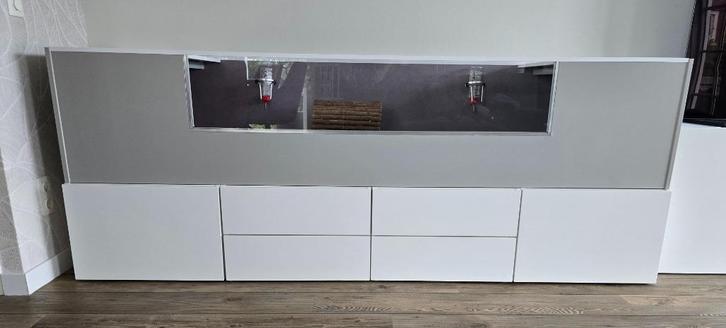 Op maat gemaakt caviaverblijf met opbergruimte (Ikea Besta), Dieren en Toebehoren, Knaagdieren en Konijnen | Hokken en Kooien