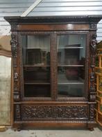 antieke vitrinekast boekenkast, Ophalen