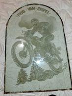 Gegraveerde raam zundapp in perfecte staat afm.88,5x59,5 cm, Ophalen of Verzenden, Zo goed als nieuw