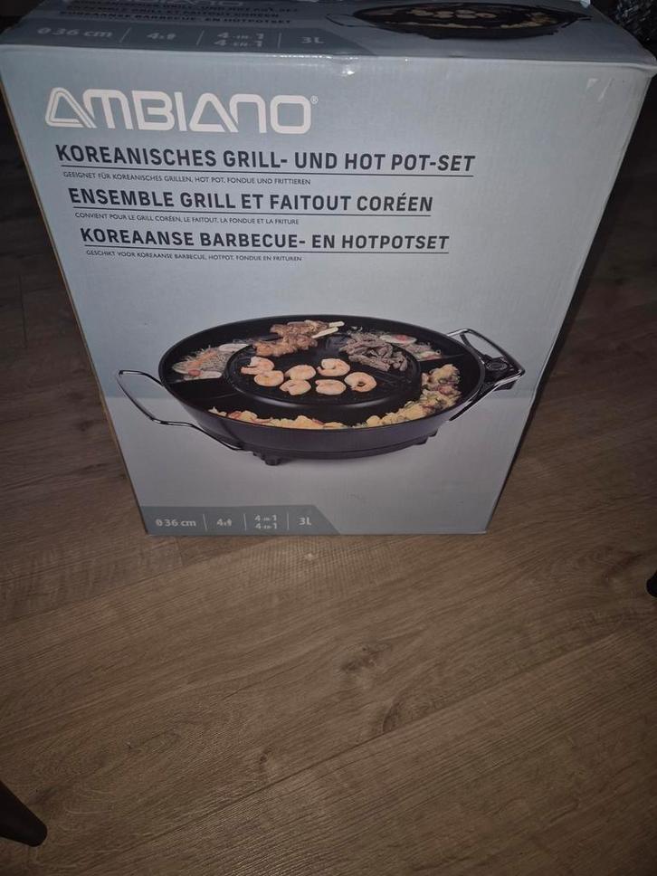 Koriander BBQ & Hotpotset - Nieuw!, Witgoed en Apparatuur, Gourmetstellen, Ophalen of Verzenden