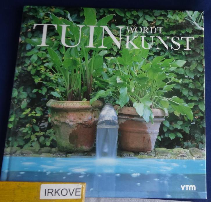 TUIN WORDT KUNST * Gerty Christoffels *, Boeken, Wonen en Tuinieren, Zo goed als nieuw, Tuinontwerpen, Verzenden