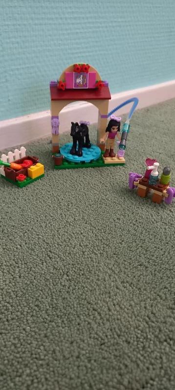 Lego friends nummer 41123 paarden wasplaats