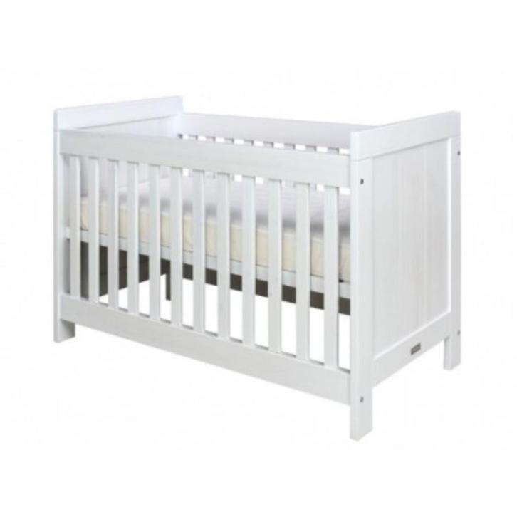 Bopita Basic Wood whitewash ledikant 60 x 120 nieuw!, Kinderen en Baby's, Babywiegjes en Ledikanten, Nieuw, Ledikant, Ophalen