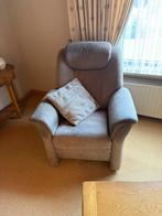Bankstel taupe, Huis en Inrichting, Fauteuils, Ophalen of Verzenden, Zo goed als nieuw