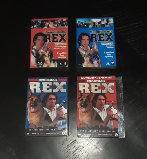 Commissaris REX Seizoen een en twee + de speelfilms, Cd's en Dvd's, Dvd's | Tv en Series, Zo goed als nieuw, Actie en Avontuur