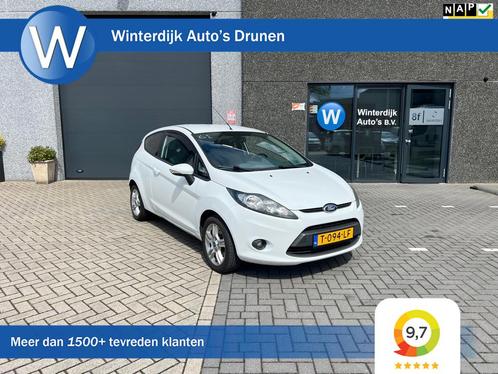 Ford Fiesta 1.25 Trend Airco! Stoelverwarming! Wit!, Auto's, Ford, Bedrijf, Te koop, Fiësta, ABS, Airbags, Airconditioning, Bluetooth