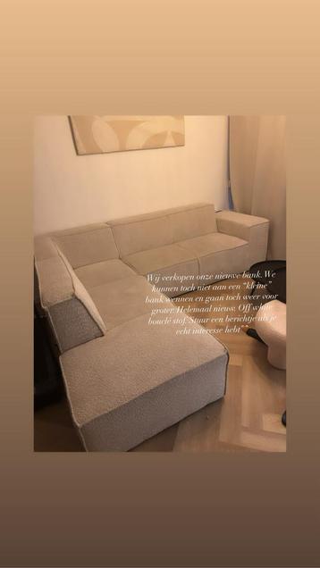 Nieuwe bank / eetkamer tafel en stoelen