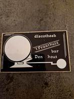3193 Vintage Sticker 't Praathuis Den Hout, Verzamelen, Ophalen of Verzenden, Gebruikt