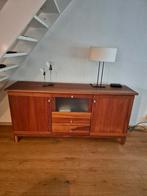 Houten dressoir met lades en deuren, Ophalen, Gebruikt, Met deur(en), 100 tot 150 cm