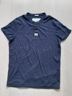 Abercrombie & Fitch blauwe henley t-shirt maat S, Maat 46 (S) of kleiner, Blauw, Abercrombie & Fitch, Zo goed als nieuw
