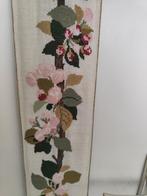 Schellekoord/Piano legger bloemen motief  130/12 cm, Hobby en Vrije tijd, Borduren en Borduurmachines, Ophalen of Verzenden, Gebruikt