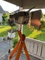 Staandelamp met schijnwerper, Huis en Inrichting, Lampen | Vloerlampen, Ophalen, Zo goed als nieuw, Minder dan 100 cm