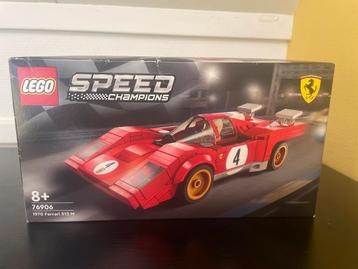 Lego speed champion 1970 Ferrari 512 M - zo goed als nieuw beschikbaar voor biedingen