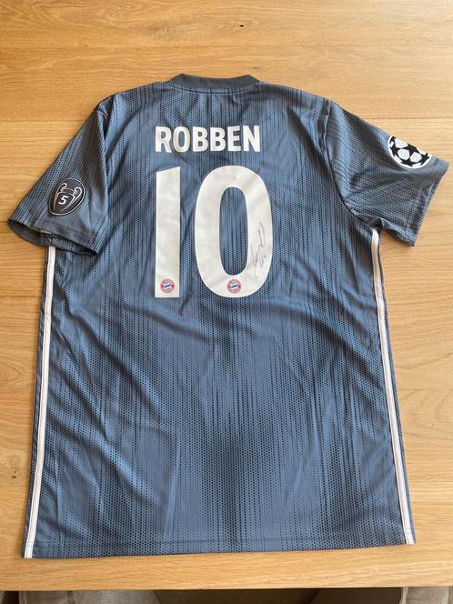 Robben voetbal shirt met handtekening maat L gesigneerd, Sport en Fitness, Voetbal, Nieuw, Shirt, Maat L, Ophalen of Verzenden