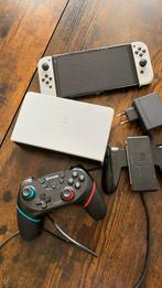 Nintendo swith Oled, Spelcomputers en Games, Spelcomputers | Nintendo Switch, Ophalen, Zo goed als nieuw, Switch OLED