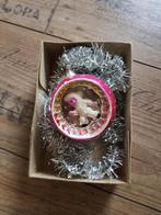 Oude diorama kerstbal / deukbal, Ophalen of Verzenden, Zo goed als nieuw