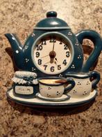 Zeer mooie schouw voorstelling  aardewerk klok, Antiek en Kunst, Ophalen of Verzenden
