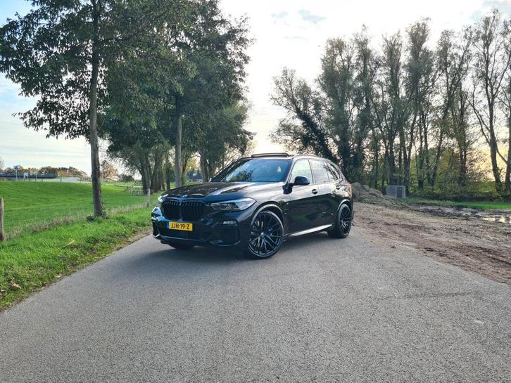 BMW X5 45e 2020 394PK Hybrid M-Sport Pano H&K Headup Zwart, Auto's, BMW, Bedrijf, Te koop, X5, 360° camera, 4x4, ABS, Achteruitrijcamera