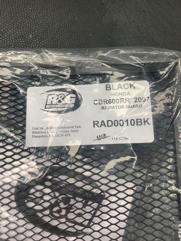 R&G radiator guard black RAD0010BK 