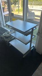 Computertafel, Huis en Inrichting, Bureaus, Ophalen, Met wielen, Zo goed als nieuw, Bureau