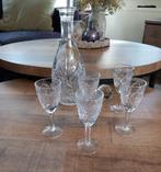 Karaf en 5 glaasjes, Antiek en Kunst, Ophalen