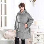 Lushforest Hoodie Deken Grijs Hoodie Blanket Fleece Snuggle, Nieuw, Ophalen of Verzenden, A, Grijs