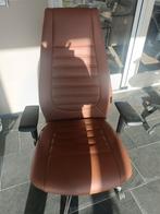 Bureaustoel cognac bruin, Auto-onderdelen, Interieur en Bekleding, Ophalen of Verzenden