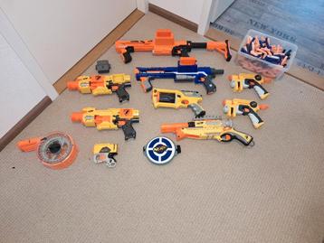 Diversen Nerf pistolen/geweren beschikbaar voor biedingen