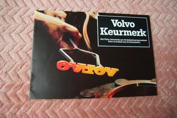 Volvo folder Volvo keurmerk beschikbaar voor biedingen
